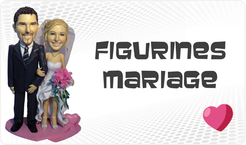 Figurines mariage